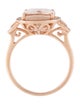Effy Jewelry 14K 5.62ct Morganite & Diamond Cocktail Ring