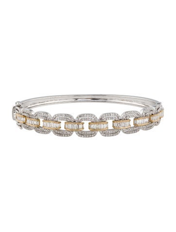 Effy Jewelry Bangle 14K 2.05ctw Diamond Hinged Bracelet