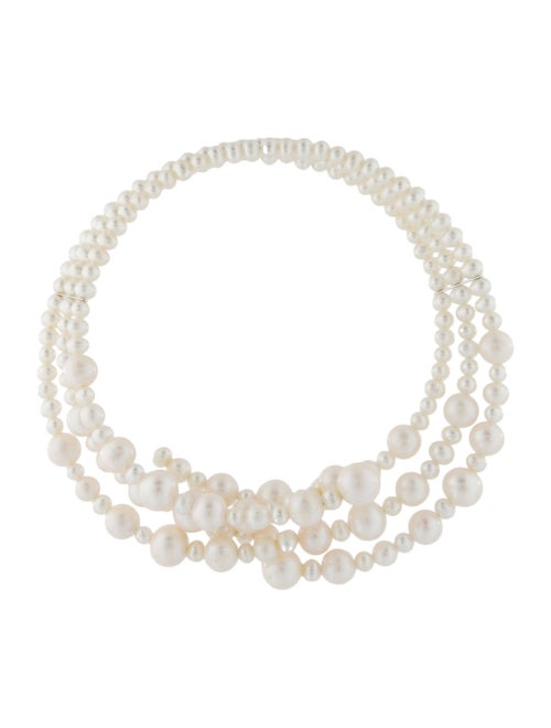 Effy Jewelry Pearl Coil Choker Necklace