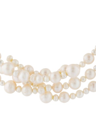Effy Jewelry Pearl Coil Choker Necklace