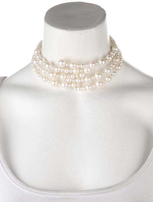 Effy Jewelry Pearl Coil Choker Necklace
