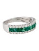 Effy Jewelry 14K Emerald & Diamond Band