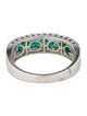 Effy Jewelry 14K Emerald & Diamond Band