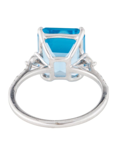 Effy Jewelry 14K Topaz & Diamond Cocktail Ring