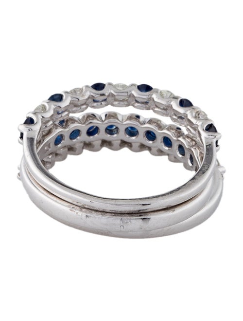 Effy Jewelry 14K Diamond & Sapphire Stacking Ring Set