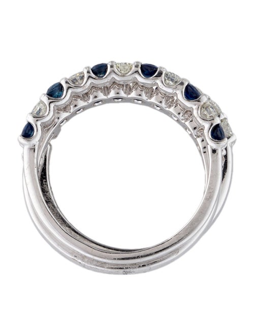 Effy Jewelry 14K Diamond & Sapphire Stacking Ring Set