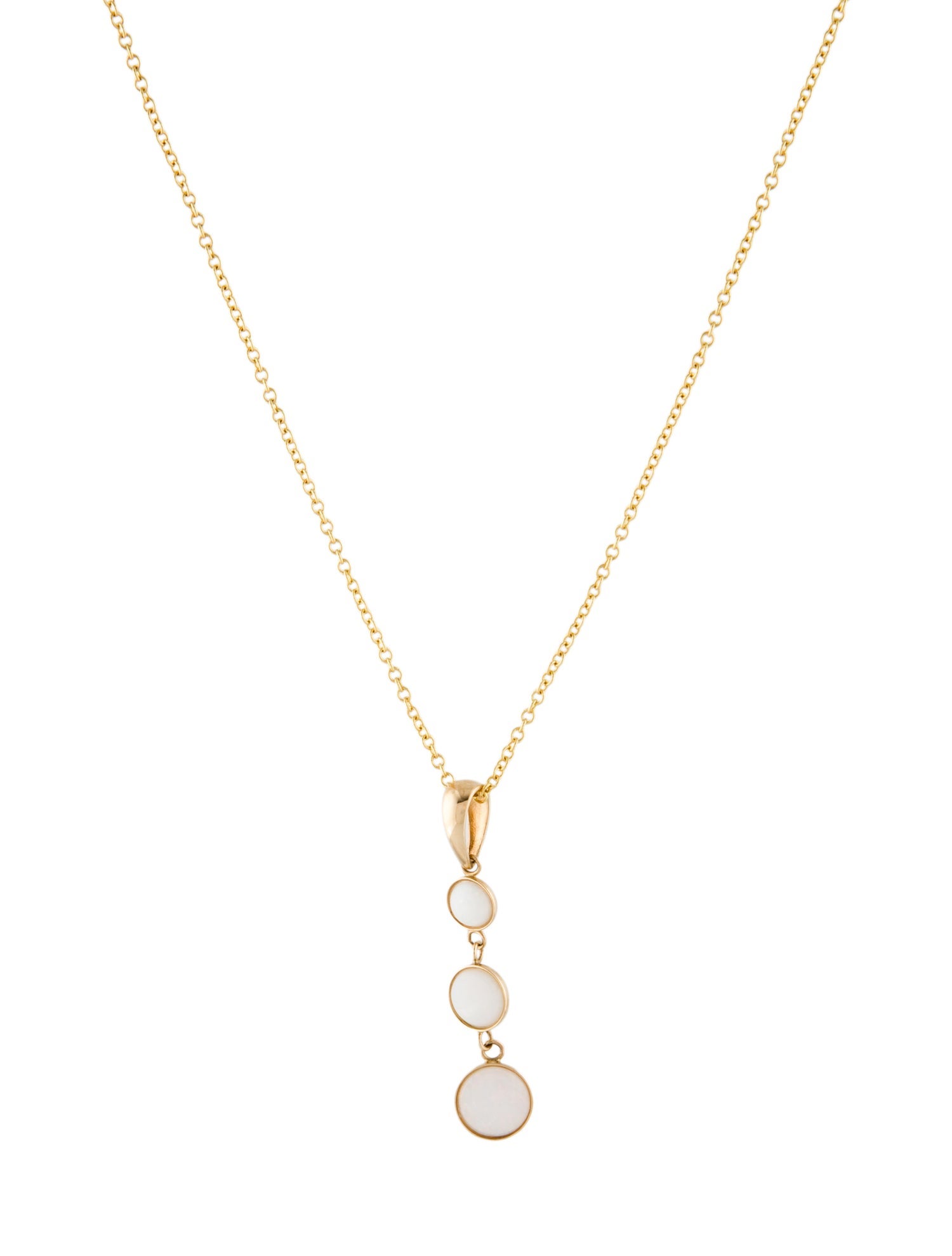 Effy Jewelry 14K Opal Pendant Necklace