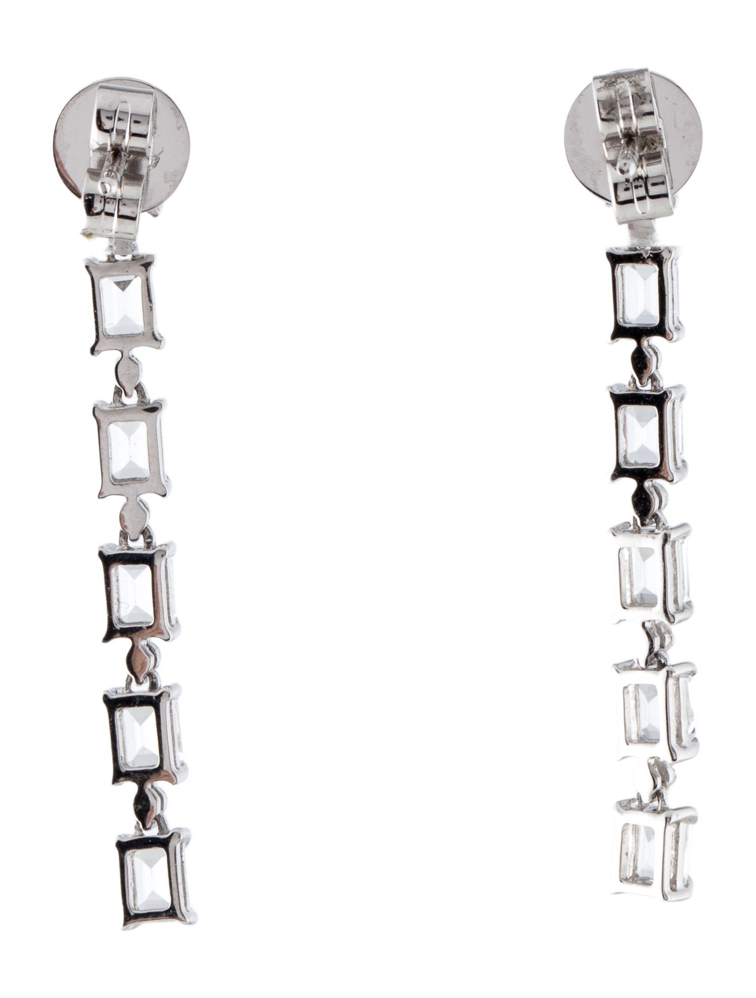 Effy Jewelry 14K Sapphire & Diamond Drop Earrings