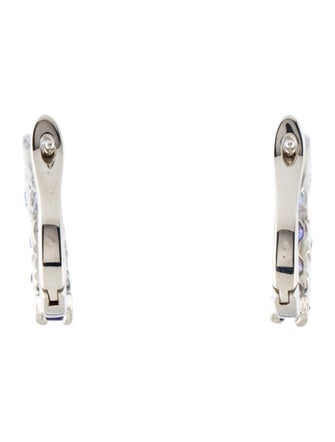 Effy Jewelry 2.00ctw Tanzanite Hoop Earrings