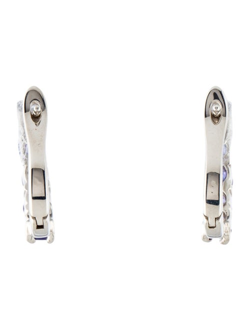 Effy Jewelry 2.00ctw Tanzanite Hoop Earrings