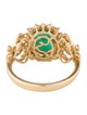 Effy Jewelry 14K 1.70ctw Emerald & Diamond Cocktail Ring