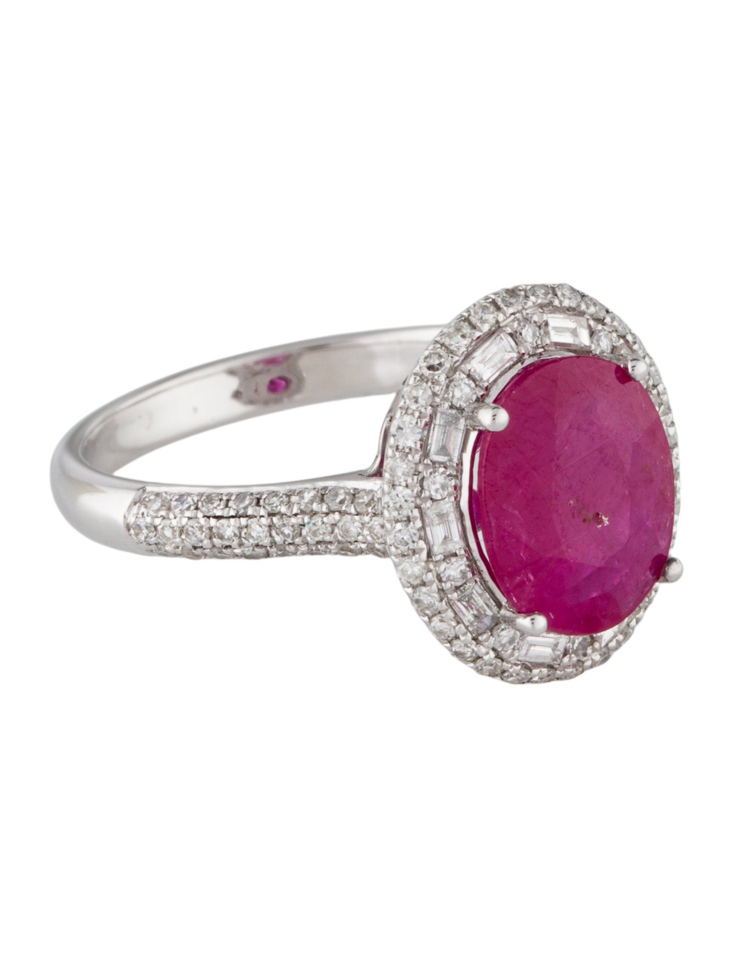 Effy Jewelry 14K 2.02ctw Ruby & Diamond Cocktail Ring