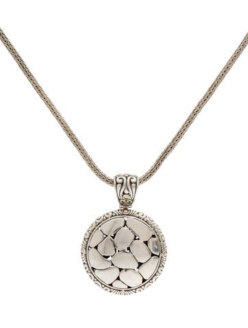 Effy Jewelry Pendant Necklace Two-Tone Circle