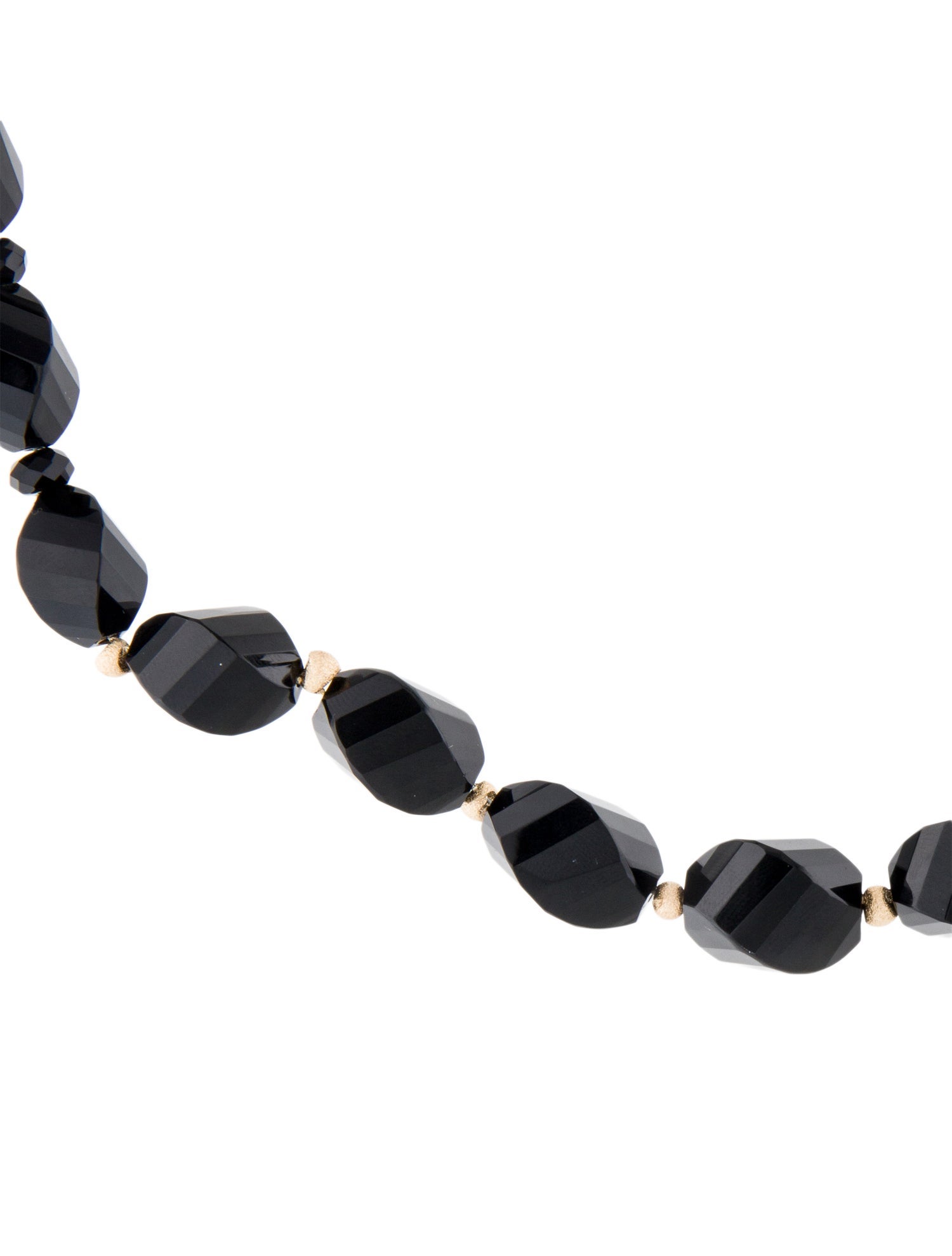 Effy Jewelry 14K Onyx Bead Strand Necklace