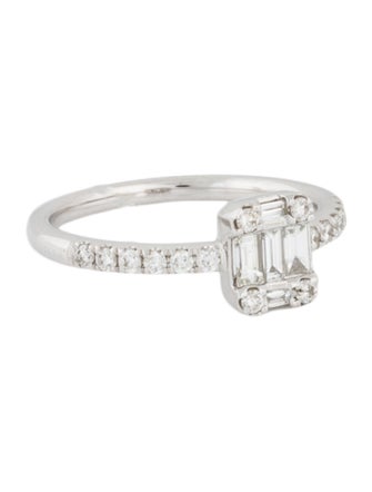 Effy Jewelry 14K Diamond Cluster Cocktail Ring