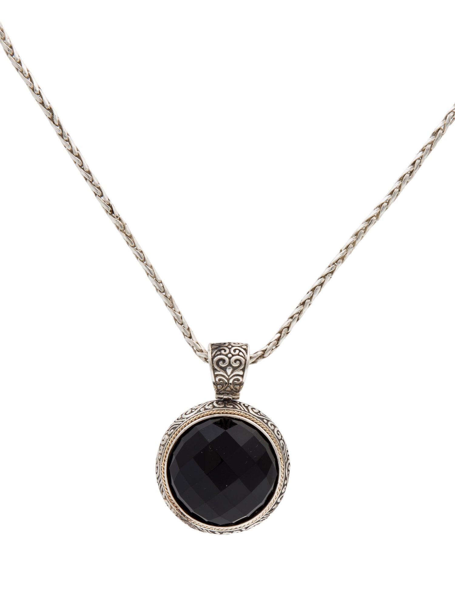Effy Jewelry Onyx Pendant Necklace