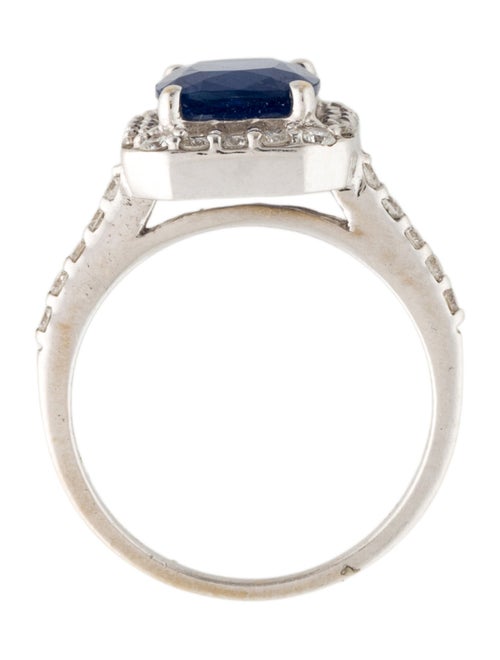 Effy Jewelry 18K 2.14ct Sapphire & Diamond Cocktail Ring