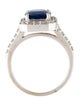 Effy Jewelry 18K 2.14ct Sapphire & Diamond Cocktail Ring