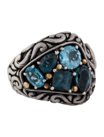 Effy Jewelry Band Topaz Ring 6.75
