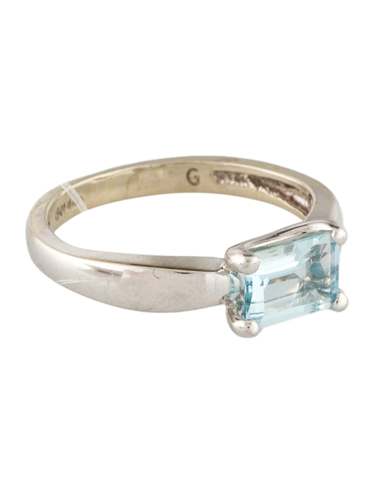 Effy Jewelry 14K Aquamarine Band