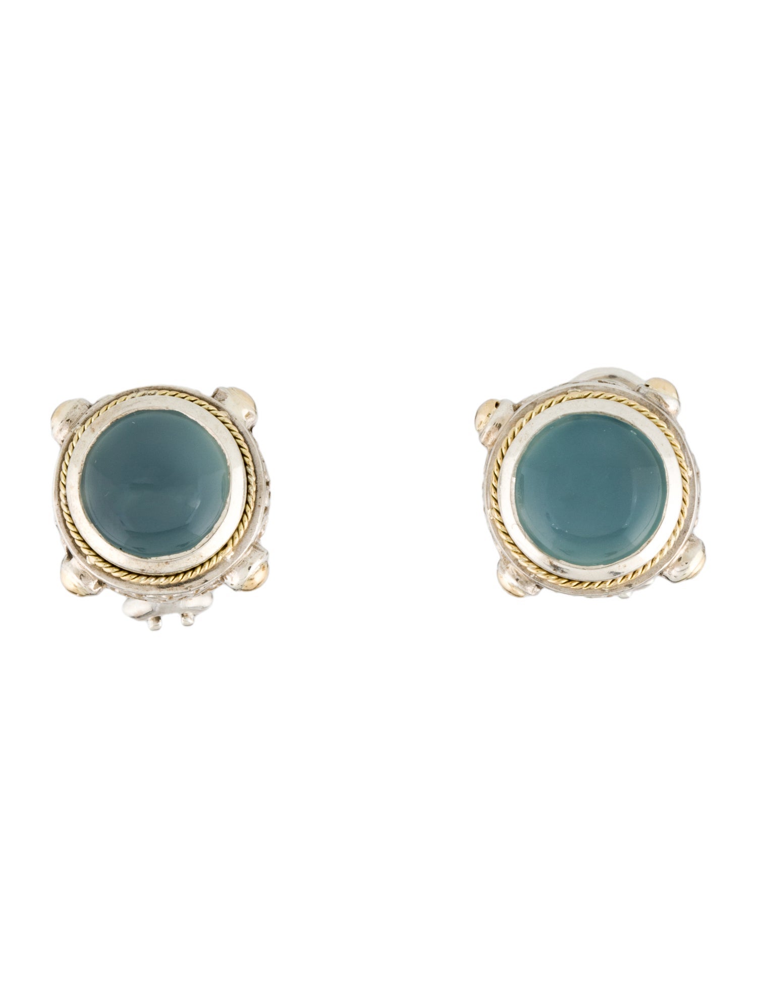 Effy Jewelry Dyed Chalcedony Earclips