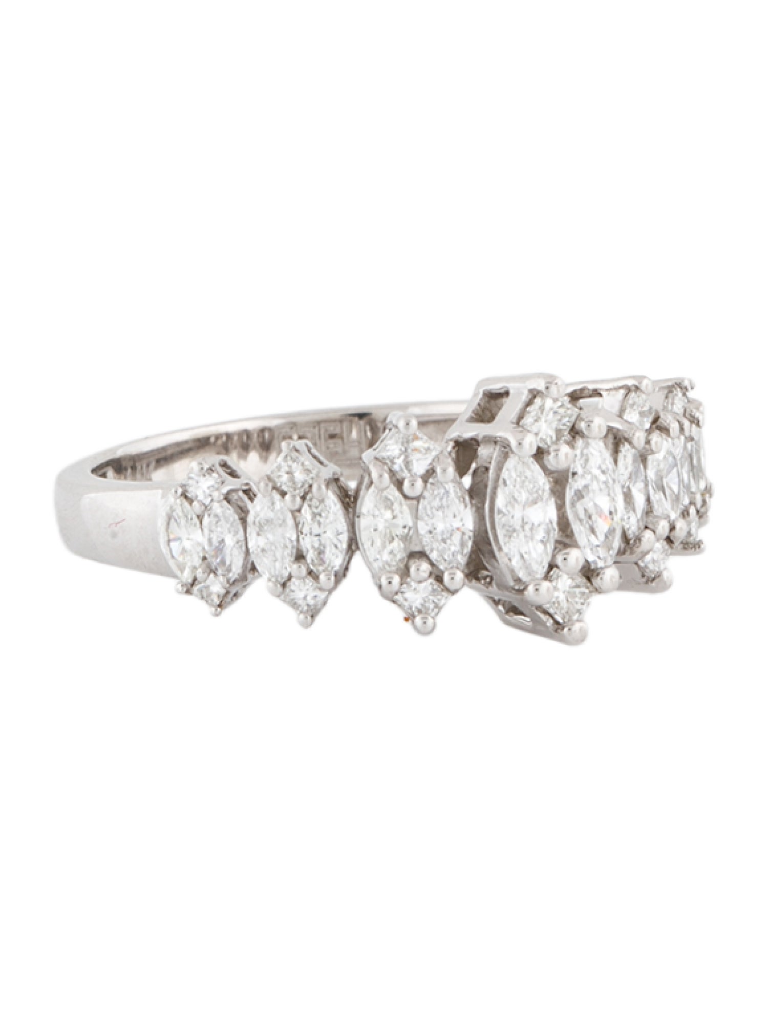 Effy Jewelry 14K Diamond Princess & Marquise Cluster Ring