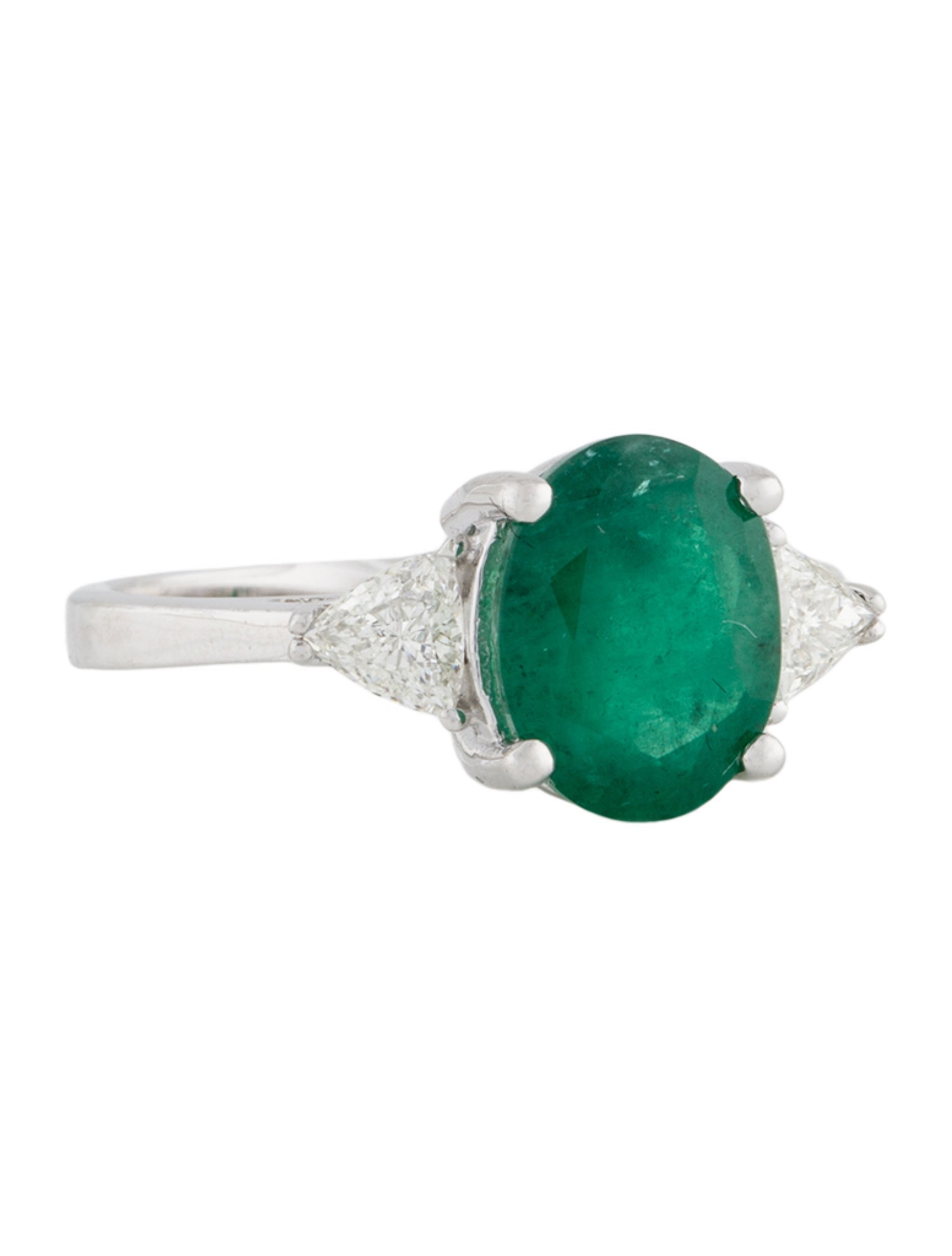 Effy Jewelry 18K 1.74ct Emerald & Diamond Cocktail Ring