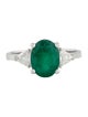 Effy Jewelry 18K 1.74ct Emerald & Diamond Cocktail Ring
