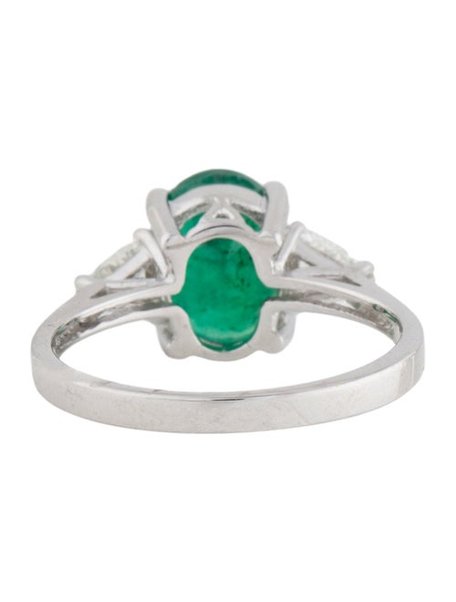 Effy Jewelry 18K 1.74ct Emerald & Diamond Cocktail Ring