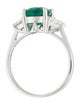 Effy Jewelry 18K 1.74ct Emerald & Diamond Cocktail Ring