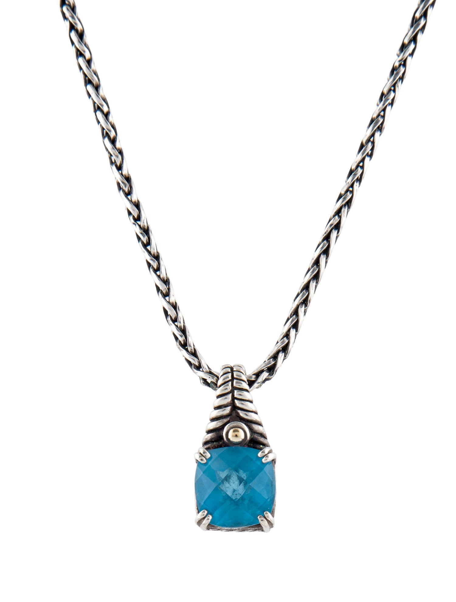Effy Jewelry Topaz Pendant Necklace