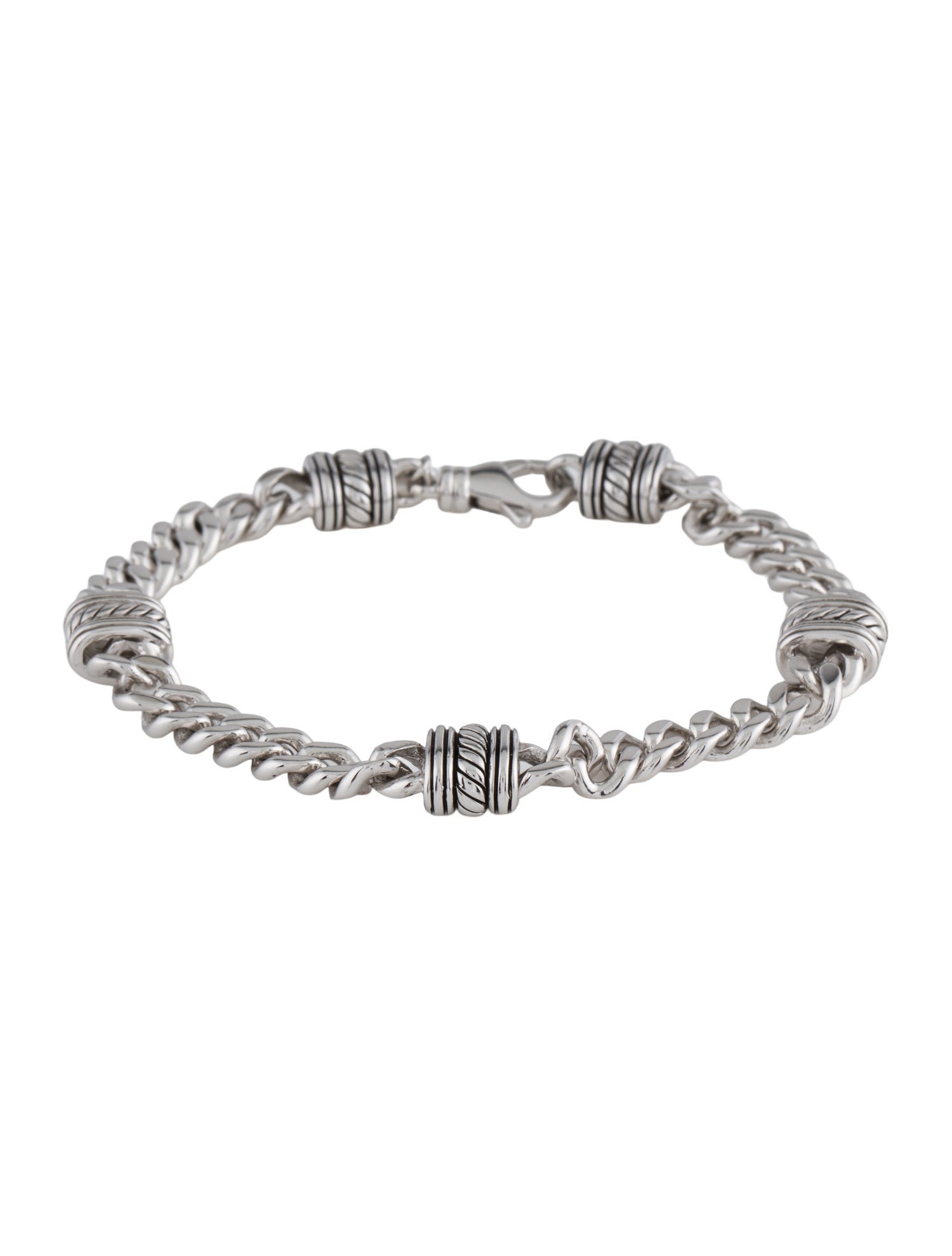 Effy Jewelry Effy® Rondelle & Curb Link Bracelet