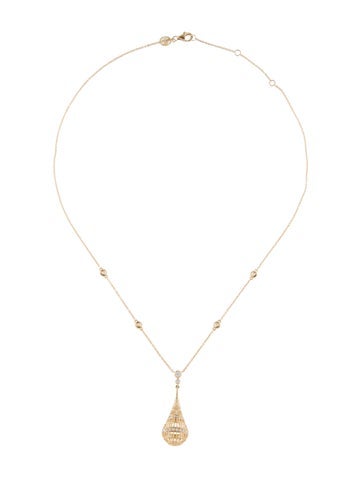 Effy Jewelry Pendant Necklace 14K Diamond