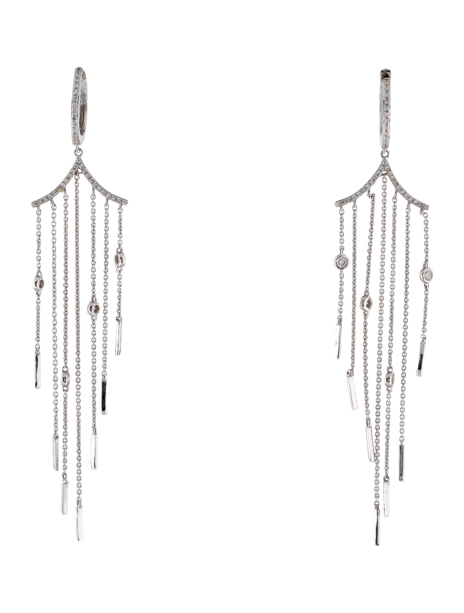 Effy Jewelry 14K Diamond Drop Earrings