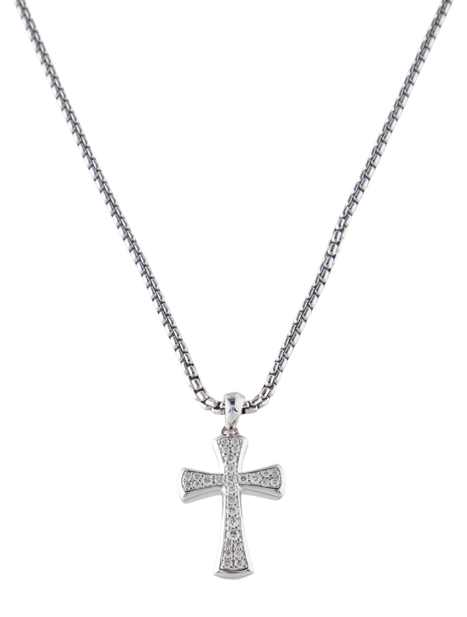 Effy Jewelry Diamond Cross Pendant Necklace