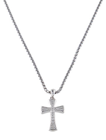 Effy Jewelry Pendant Necklace Diamond Cross