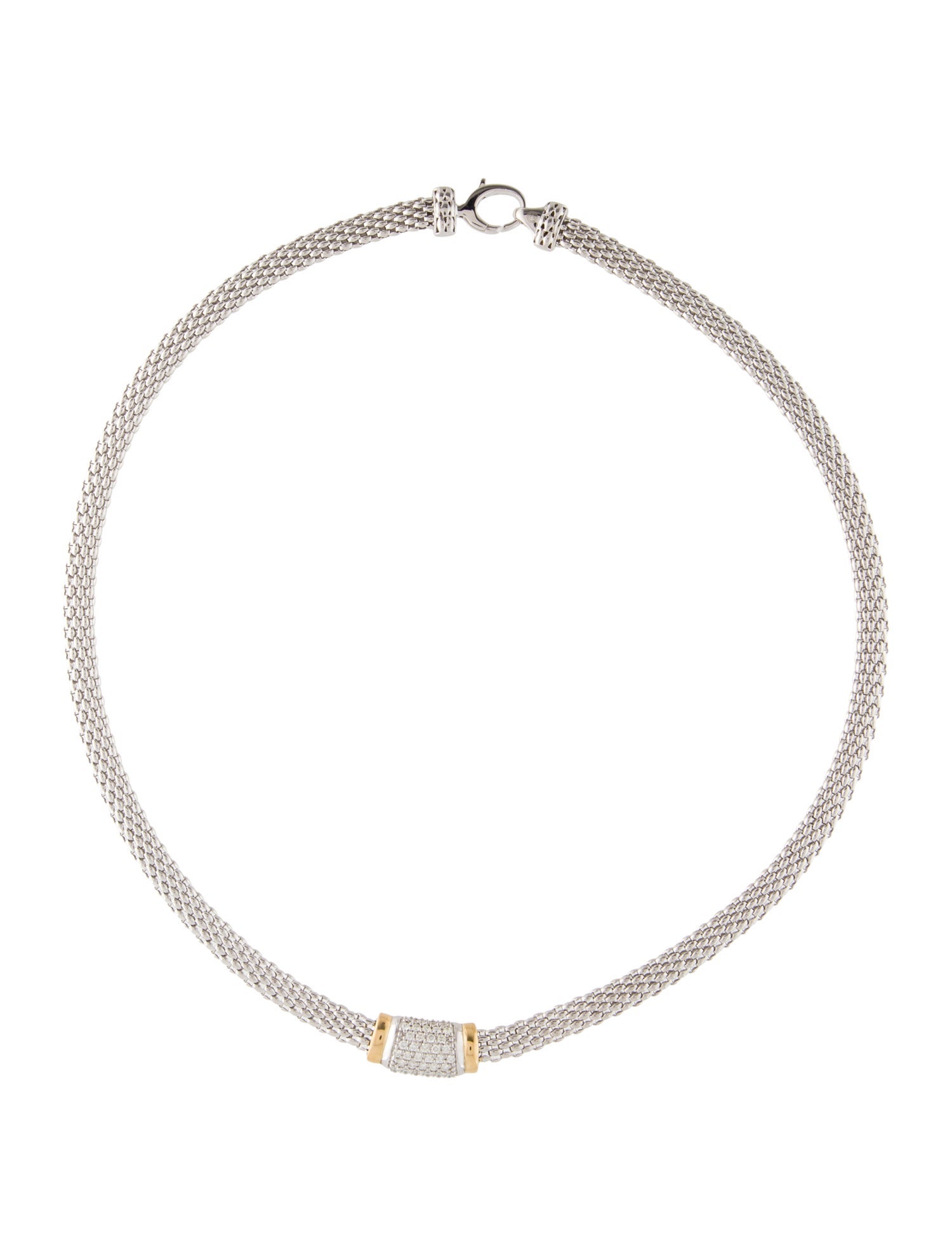 Effy Jewelry Diamond Pavé Collar Necklace