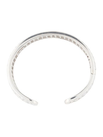 Effy Jewelry Diamond Basket Weave Cuff