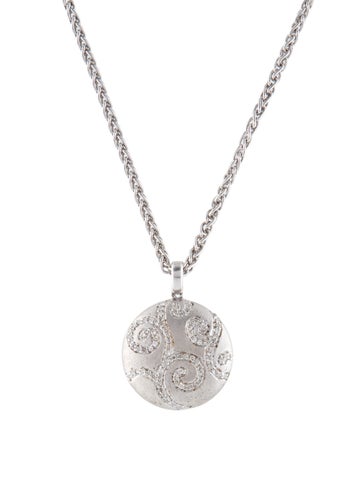 Effy Jewelry Pendant Necklace Diamond Round