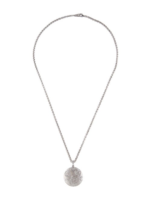 Effy Jewelry Diamond Round Pendant Necklace