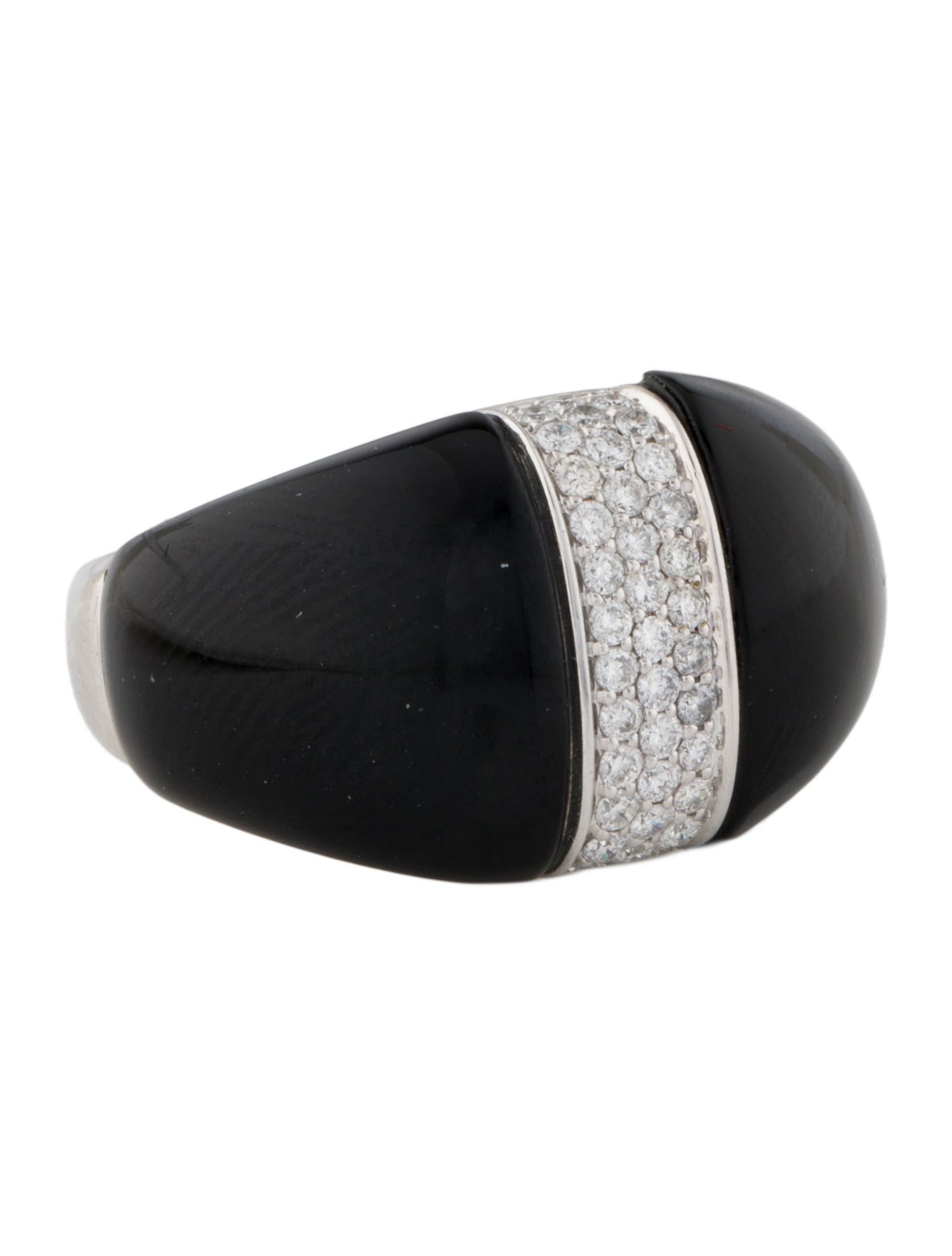 Effy Jewelry 14K Diamond & Onyx Ring
