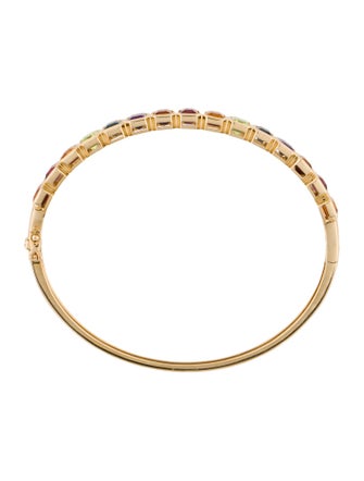 Effy Jewelry 14K Multistone Hinged bangle
