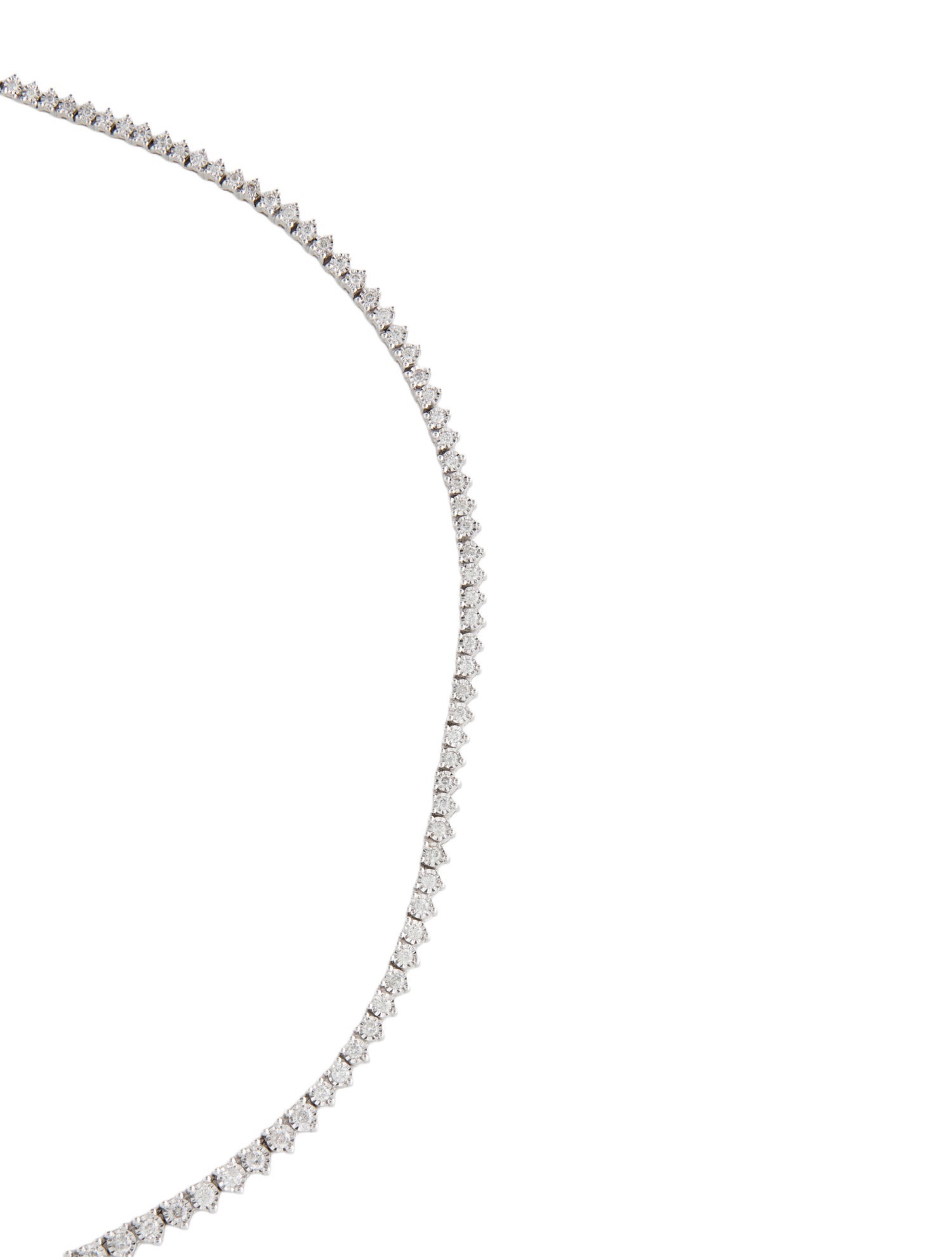 Effy Jewelry 14K 2.48ctw Diamond Tennis Necklace