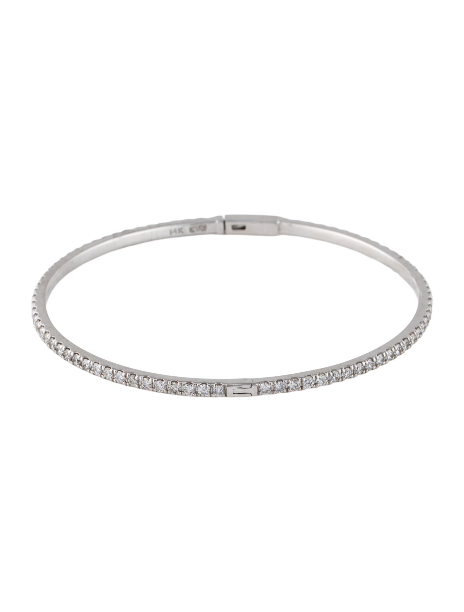 Effy Jewelry 14K 2.40ctw Diamond Bangle