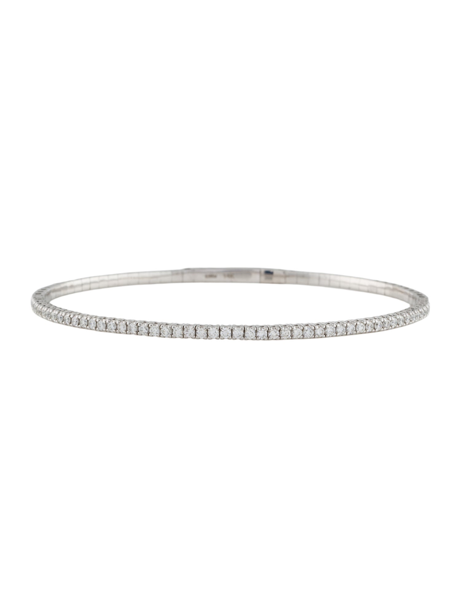 Effy Jewelry 14K Diamond Flexible Bangle Bracelet