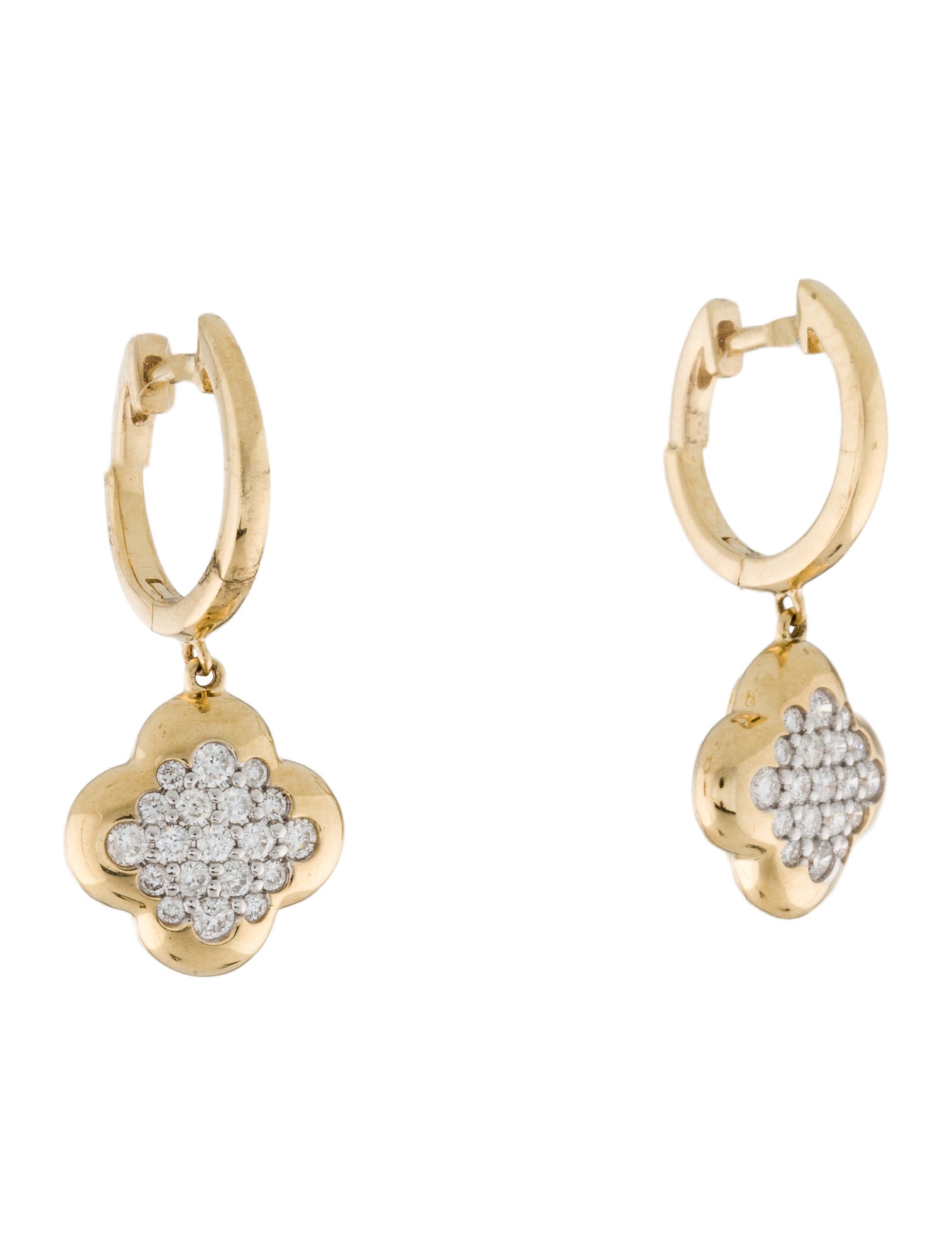 Effy Jewelry 14K Diamond Drop Earrings