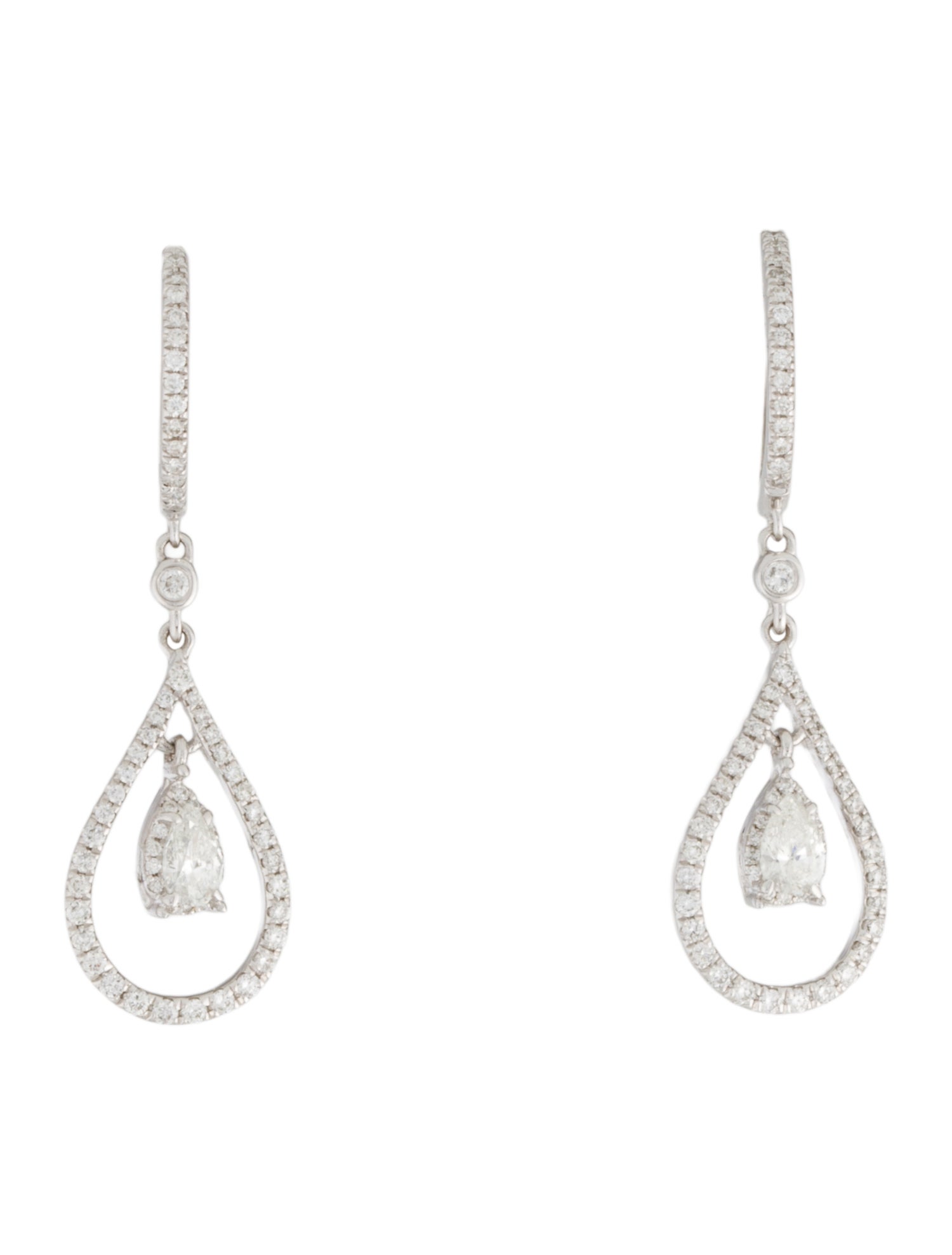 Effy Jewelry 14K Diamond Drop Earrings