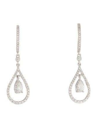 Effy Jewelry 14K Diamond Drop Earrings