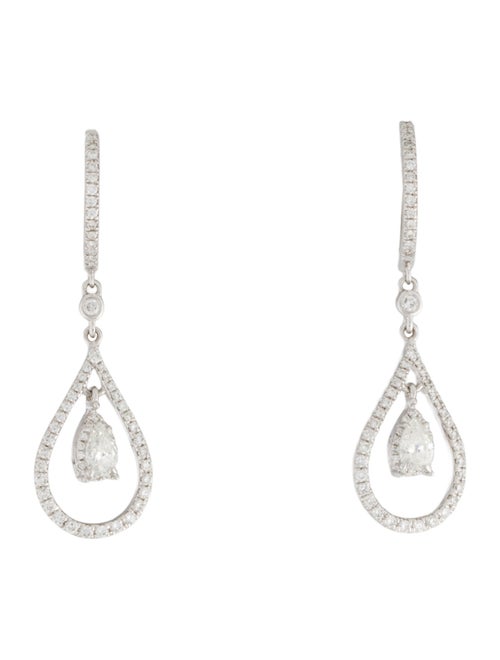 Effy Jewelry 14K Diamond Drop Earrings