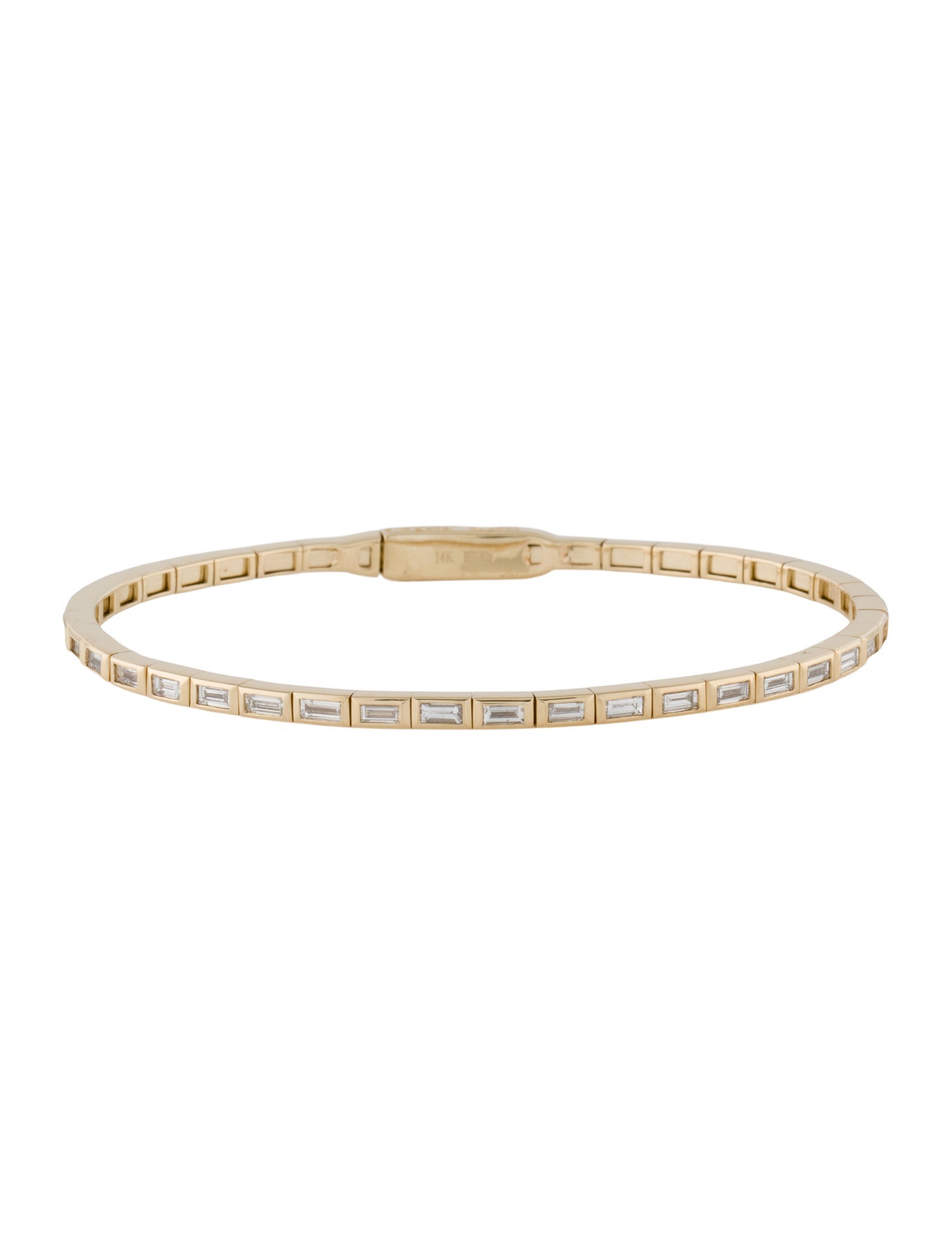 Effy Jewelry 14K Diamond Flexible Bangle